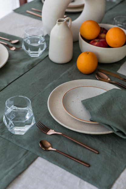 Forest Green - Table Linen