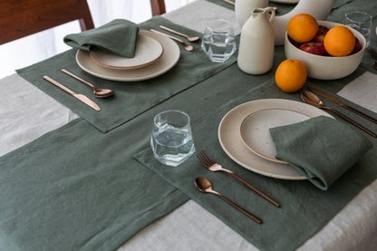 Forest Green - Table Linen