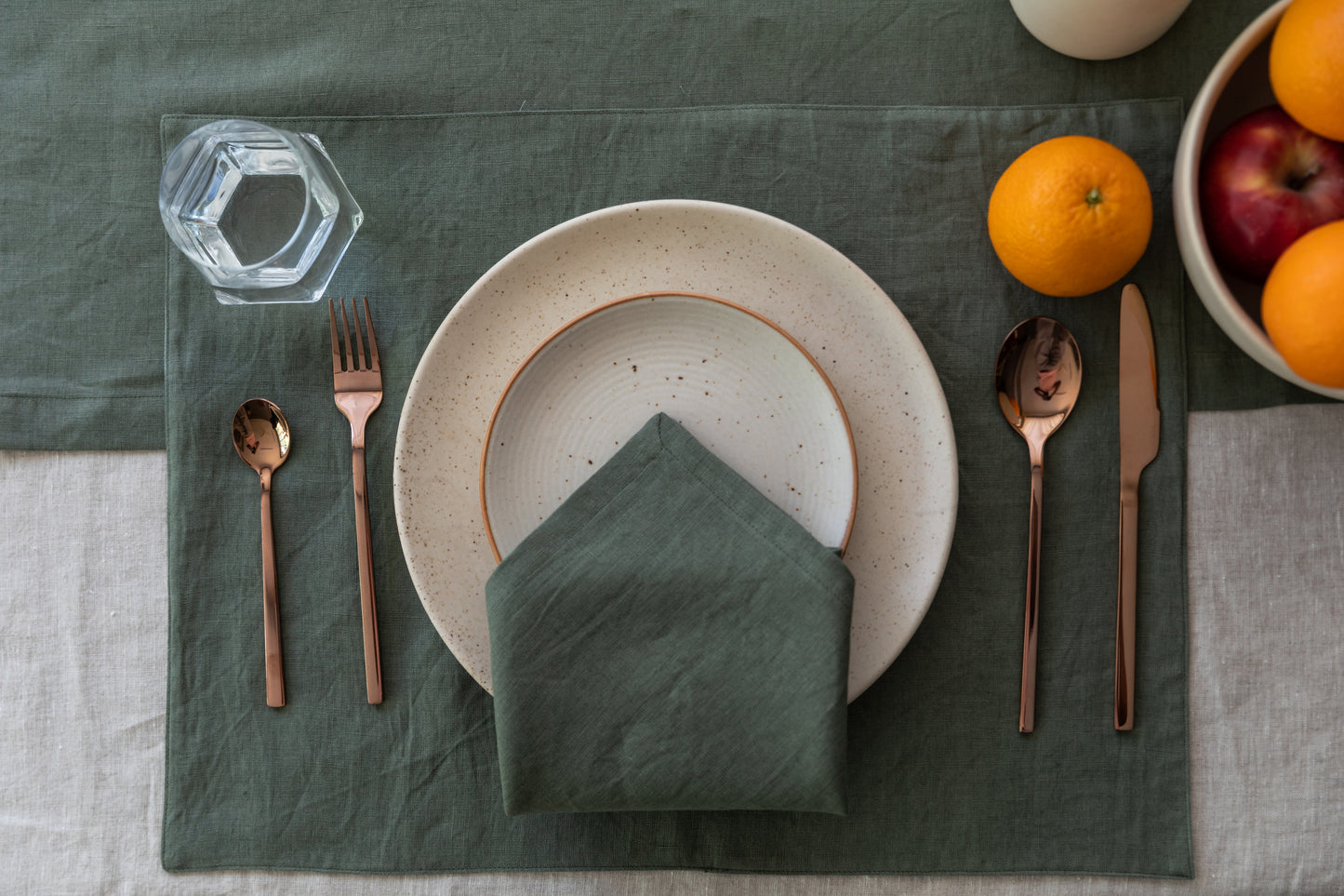 Forest Green - Table Linen