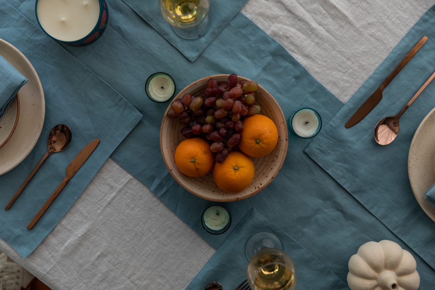 Seaside Blue - Table Linen