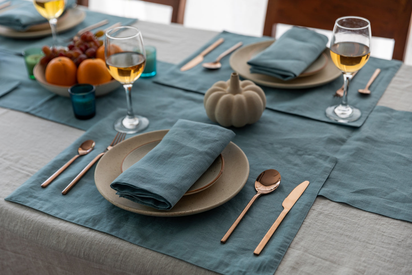 Seaside Blue - Table Linen